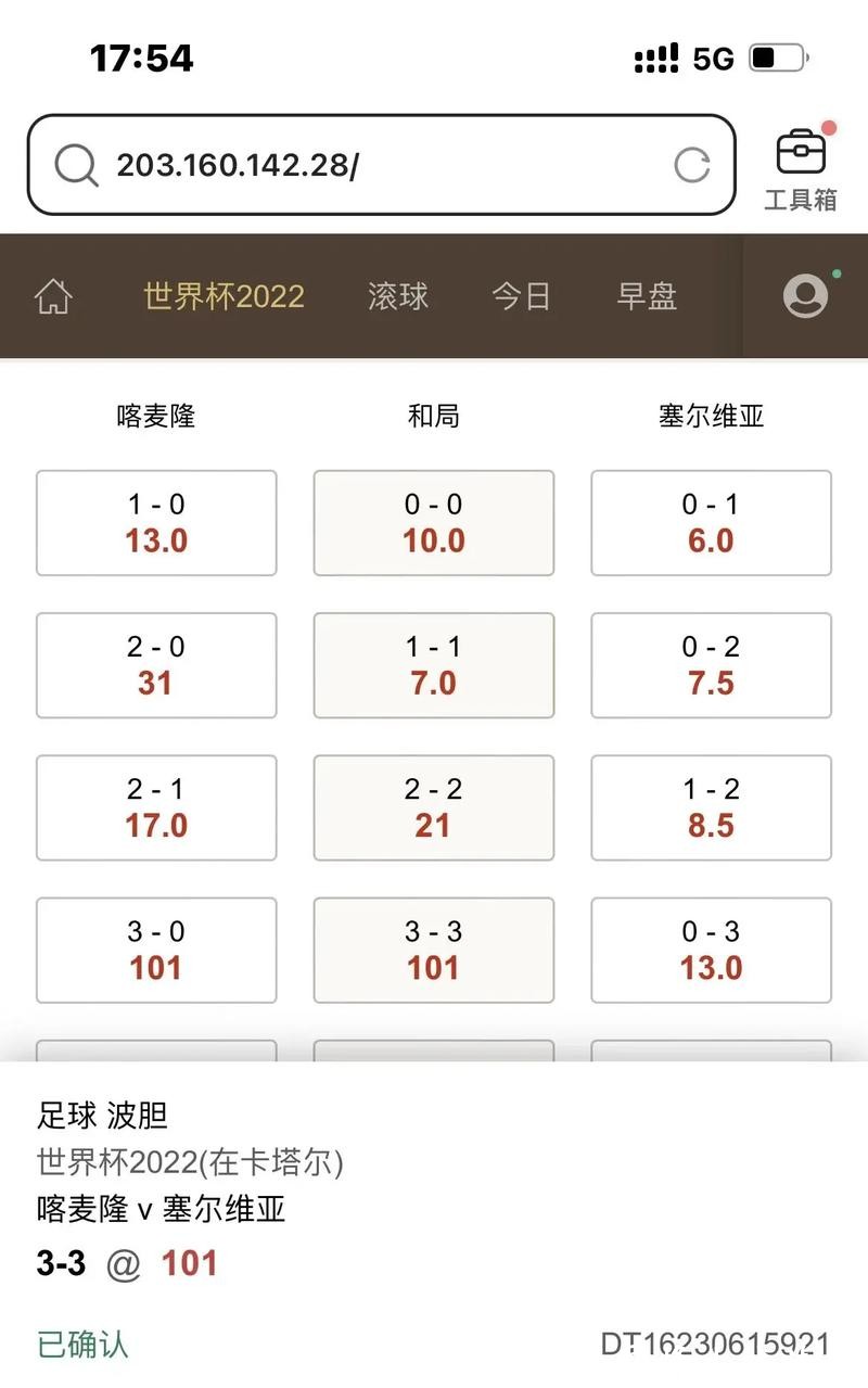 如何制定世界杯滚球投注计划